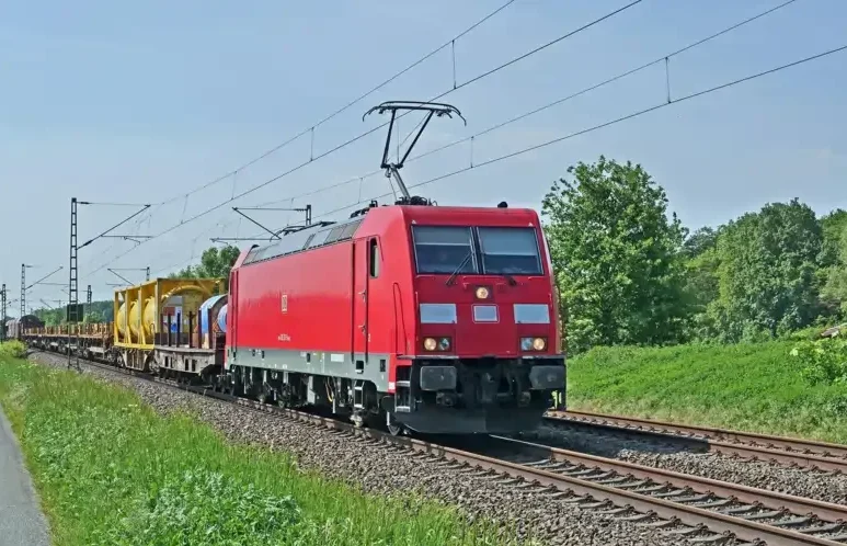 China-Europe rail freight China-Central Asia train on track
