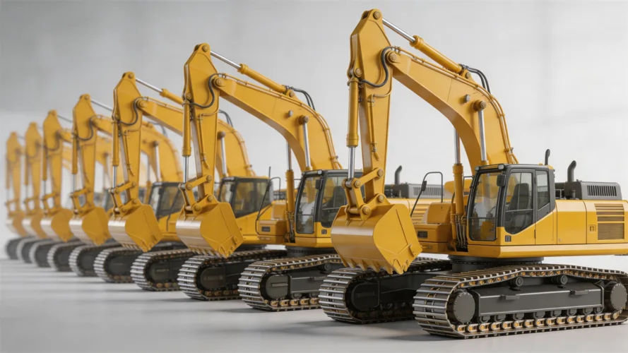 cross-border machinery and equipment transport including excavators